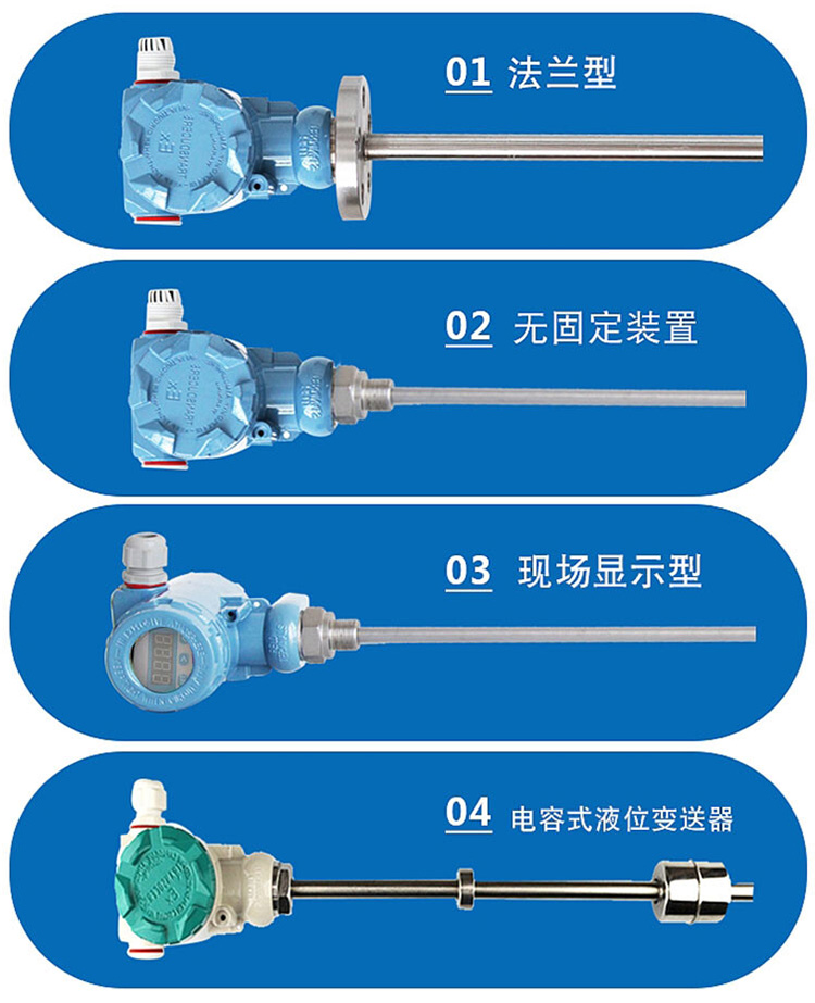 磁性浮球液位計分類圖